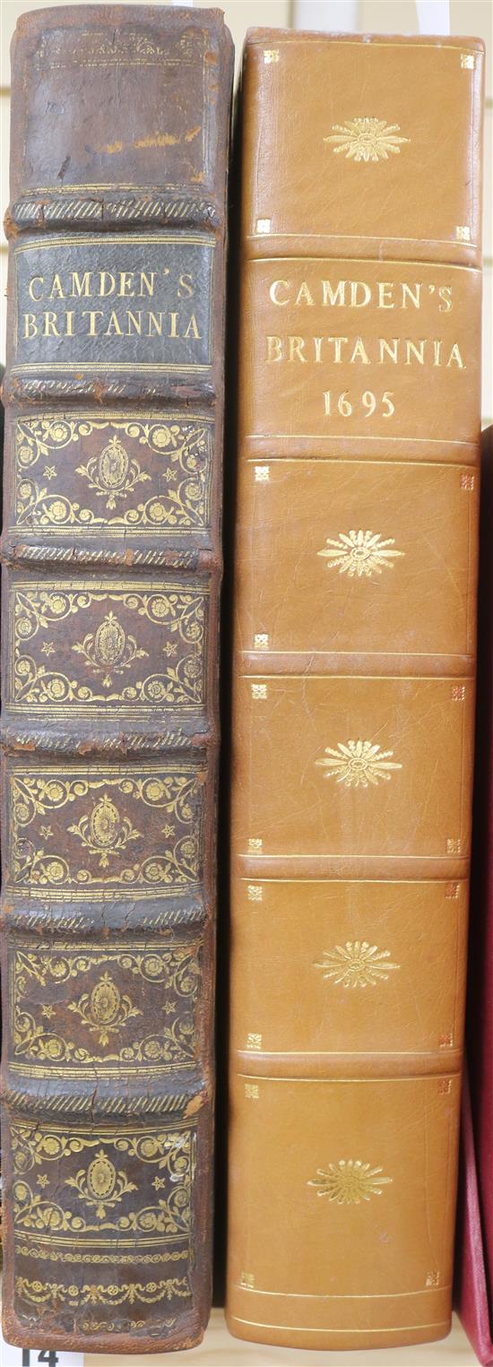 Camden, William - Britannia: or a Chronographical Description, 1st edition of Edmund Gibsons translation,